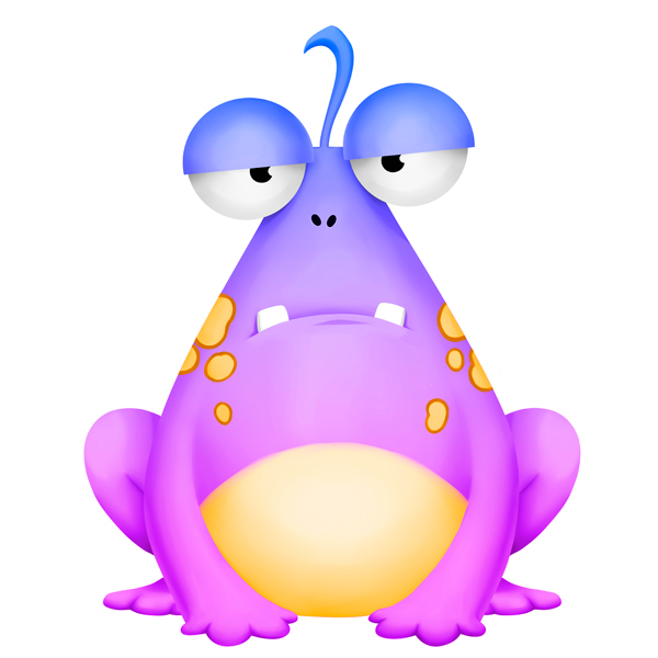 Angry Toads NFT Art - Fred