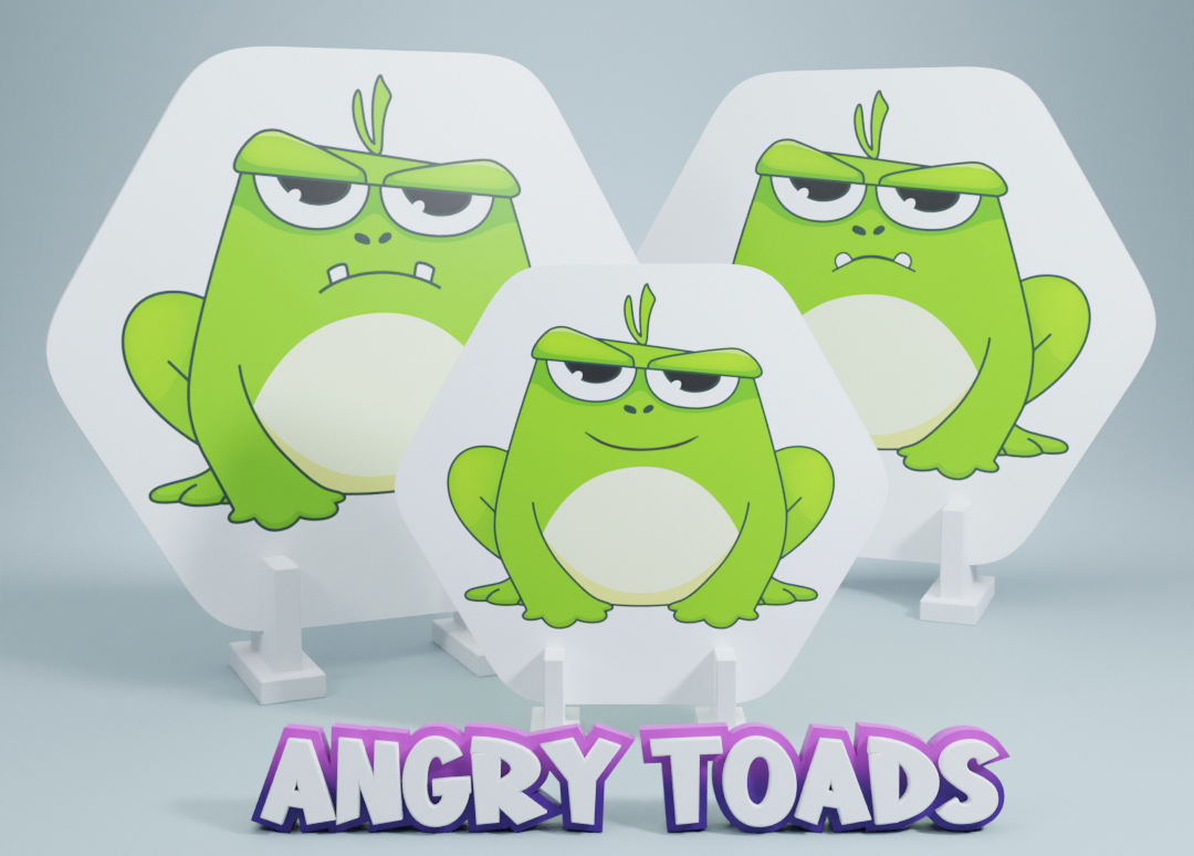 Angry Toads Emotions - 01